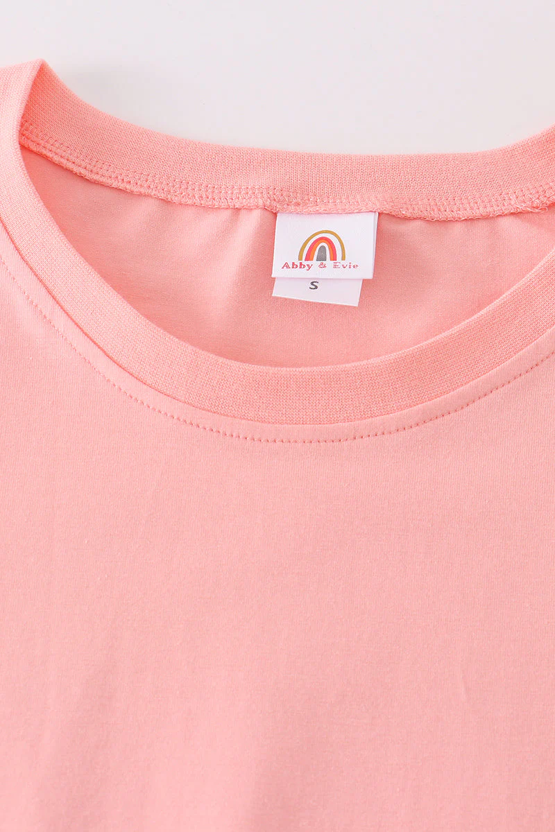 Pink blank basic t-shirt Adult Kids and baby bubble - Image 12