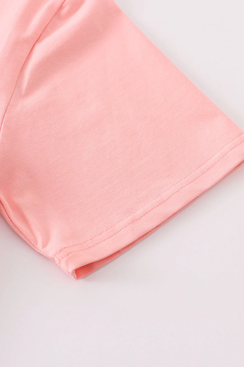 Pink blank basic t-shirt Adult Kids and baby bubble - Image 13