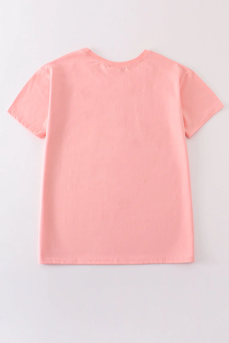 Pink blank basic t-shirt Adult Kids and baby bubble - Image 15