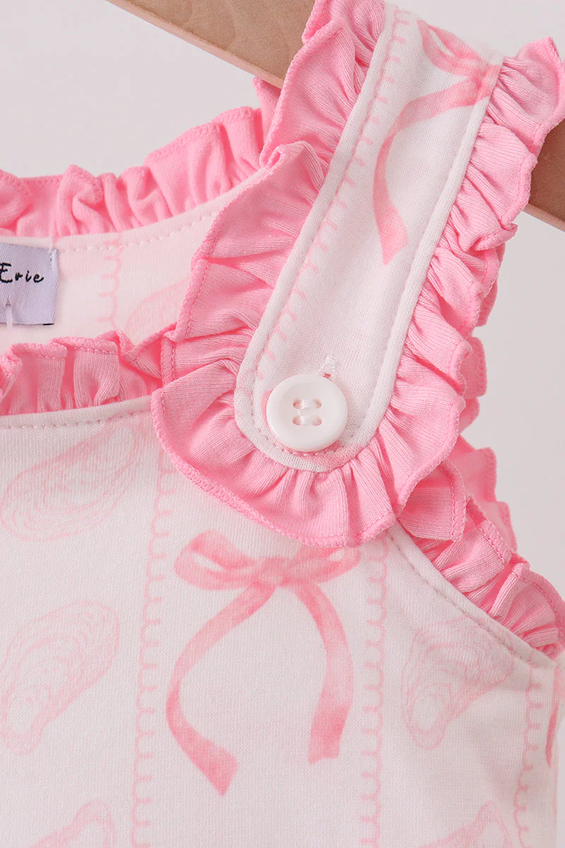 Pink Bow Print Bubble - Image 2