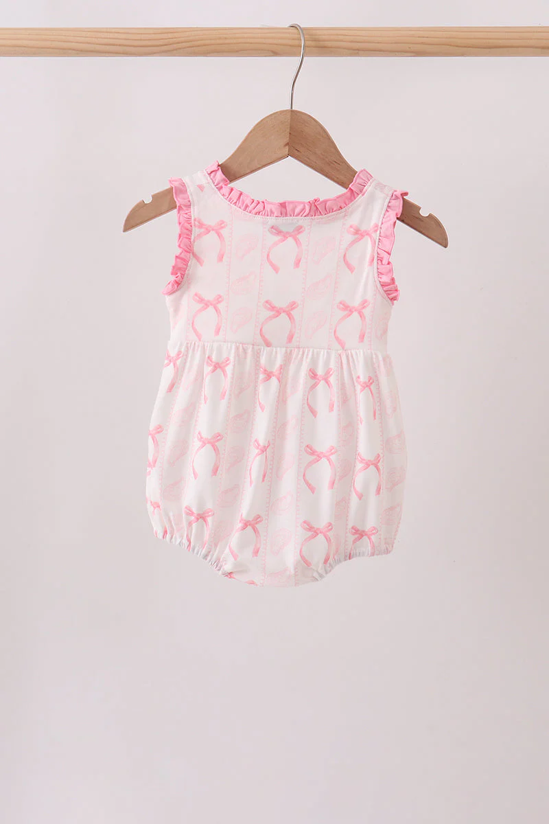 Pink Bow Print Bubble - Image 5