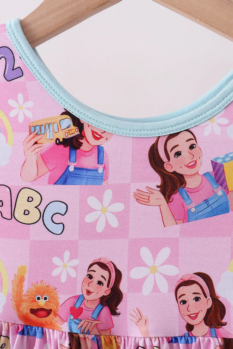 Pink Character Bamboo Set - Image 2