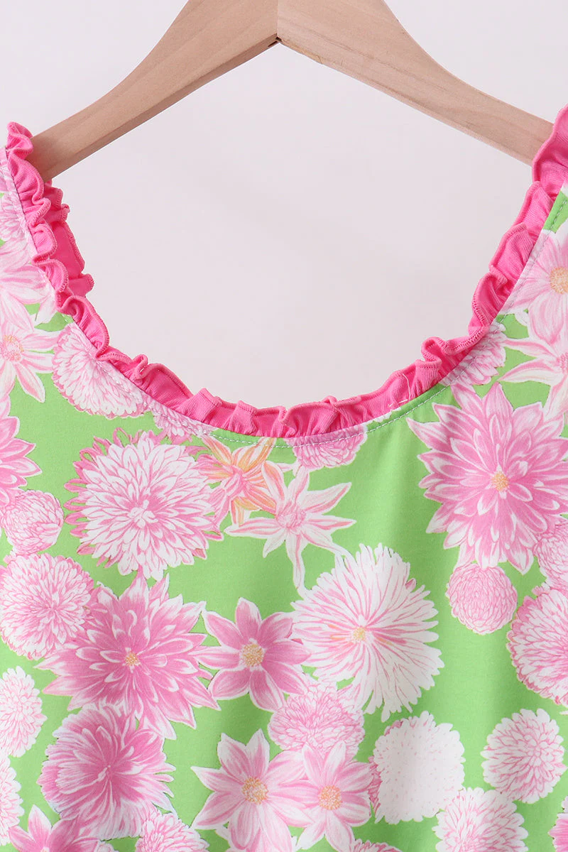 Pink floral dress - Image 2