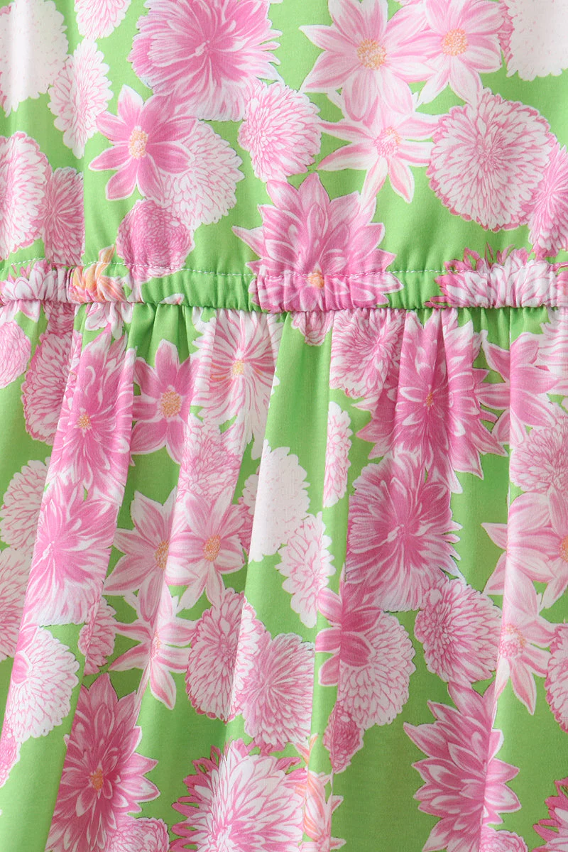 Pink floral dress - Image 3