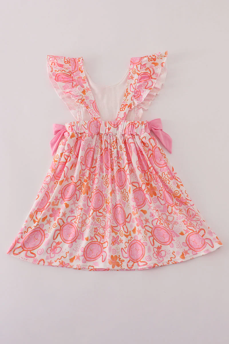 Pink Floral Dress - Image 4