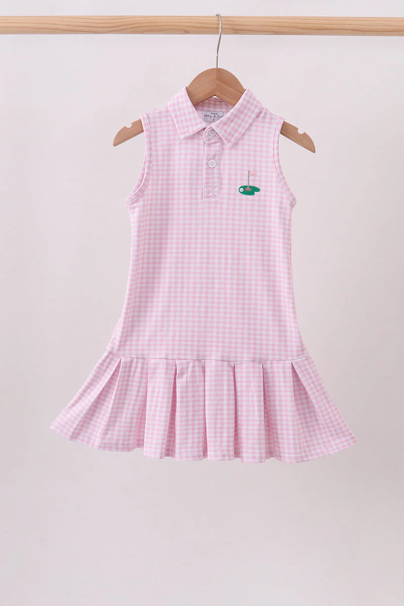 Pink Golf Dress