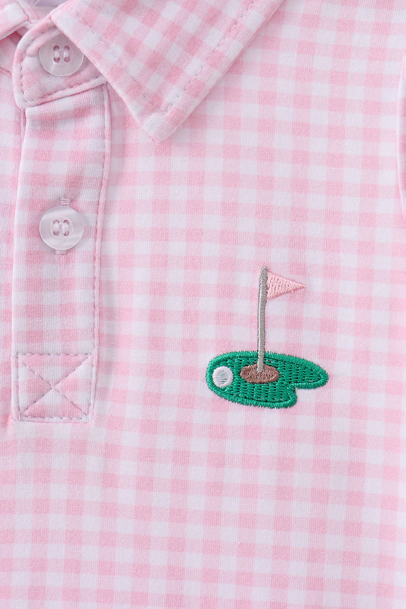 Pink Golf Dress - Image 3