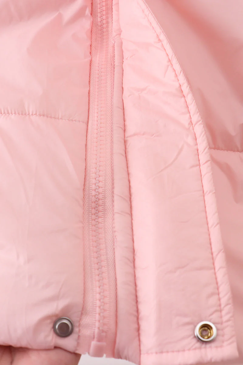 Pink mom&me puffer vest - Image 10