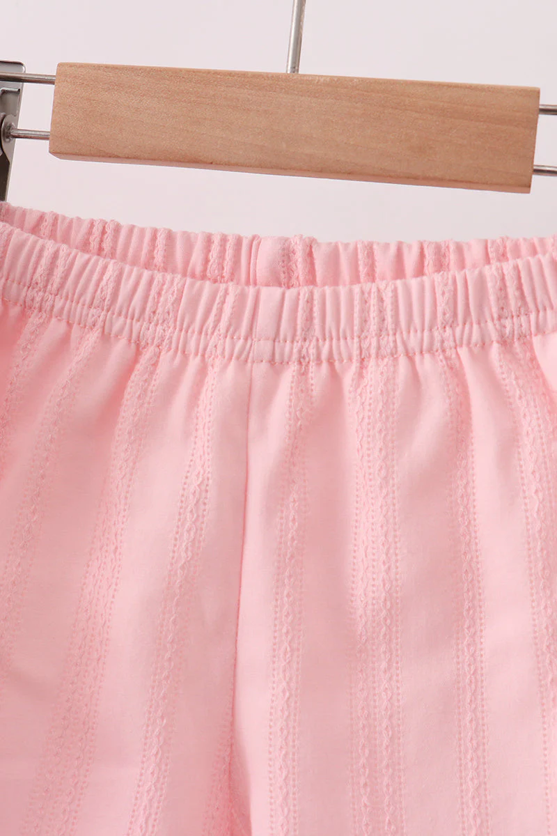 Pink Princess Embroidered Jacquard Set - Image 3
