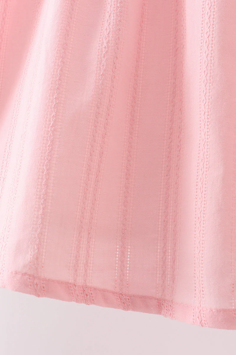 Pink Princess Embroidered Jacquard Set - Image 5