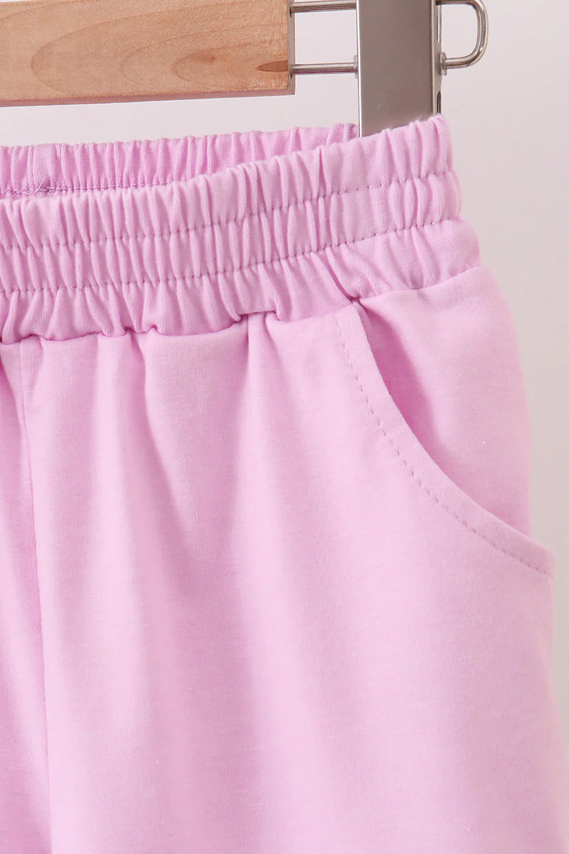 Pink Scalloped Polo Set - Image 5