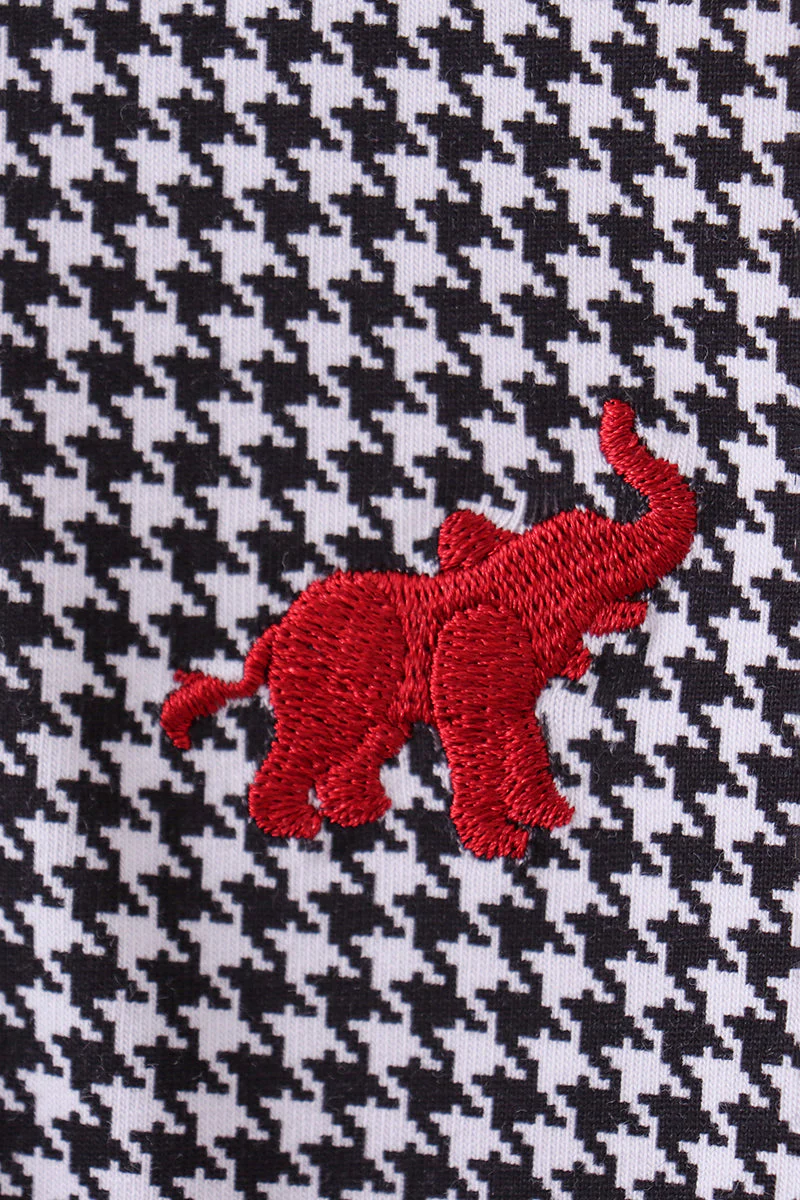 Premium Black Alabama elephant embroidery vest - Image 3