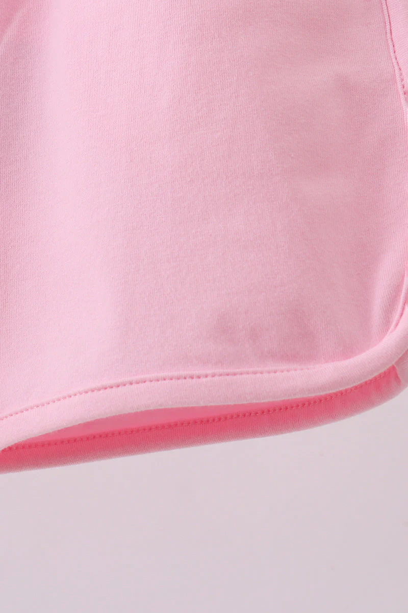 Premium Blush bow shorts - Image 4
