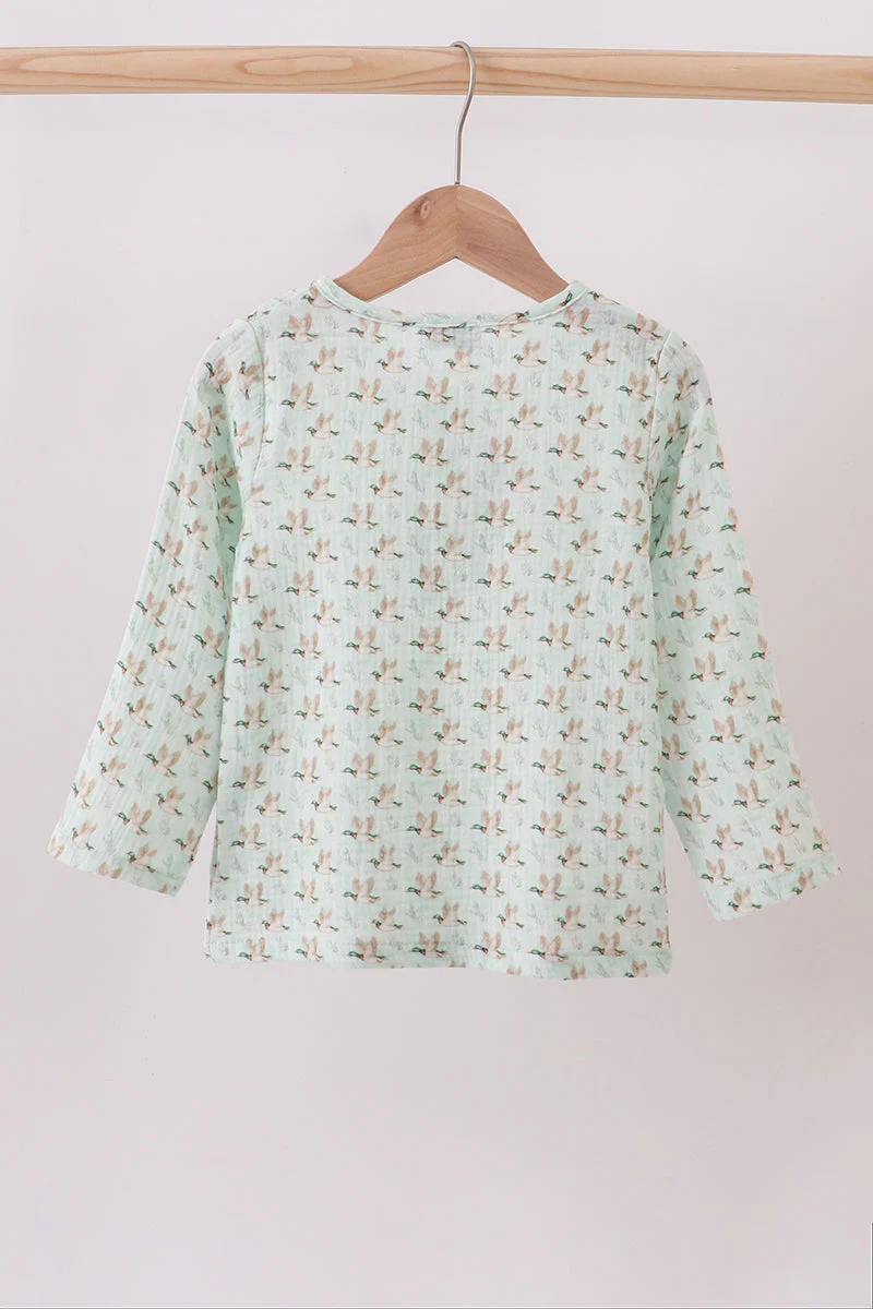 Premium duck print muslin top - Image 6