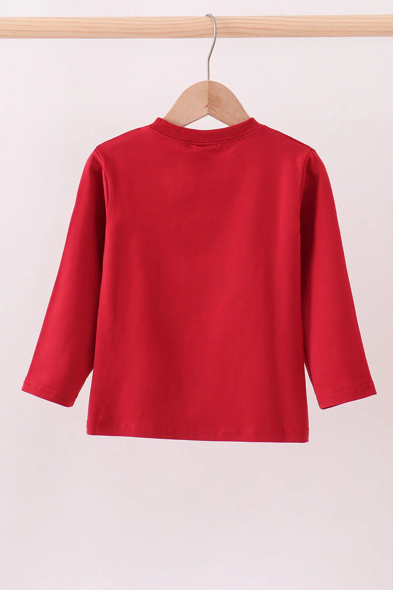Premium Maroon Alabama elephant applique top - Image 6