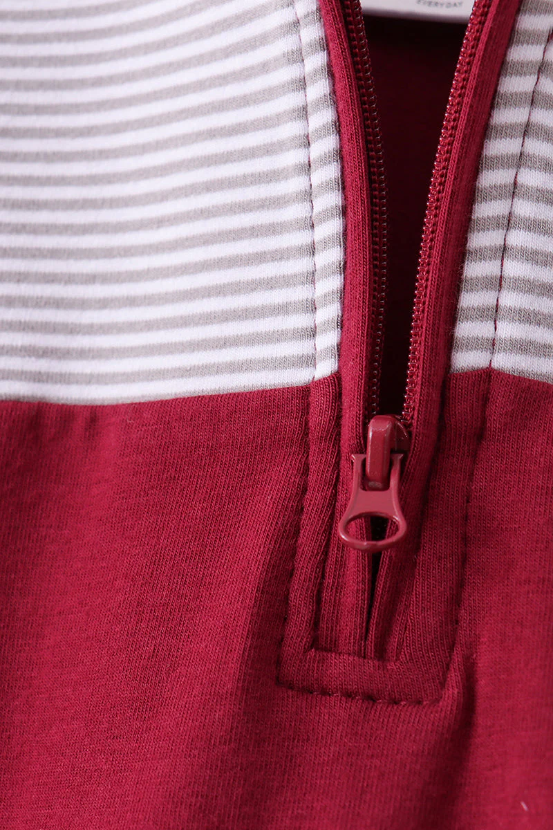 Premium Maroon Mississippi embroidery top - Image 3
