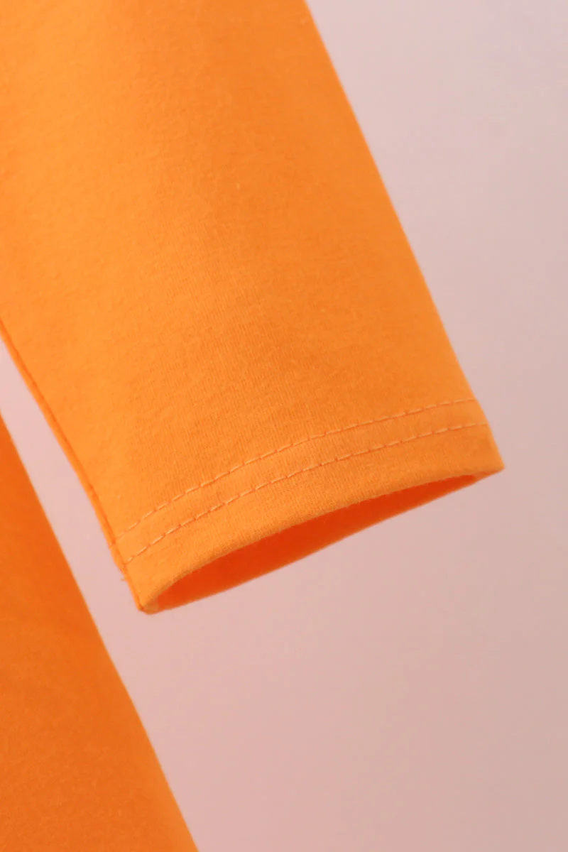 Premium Orange Tennessee puppy applique dress - Image 4