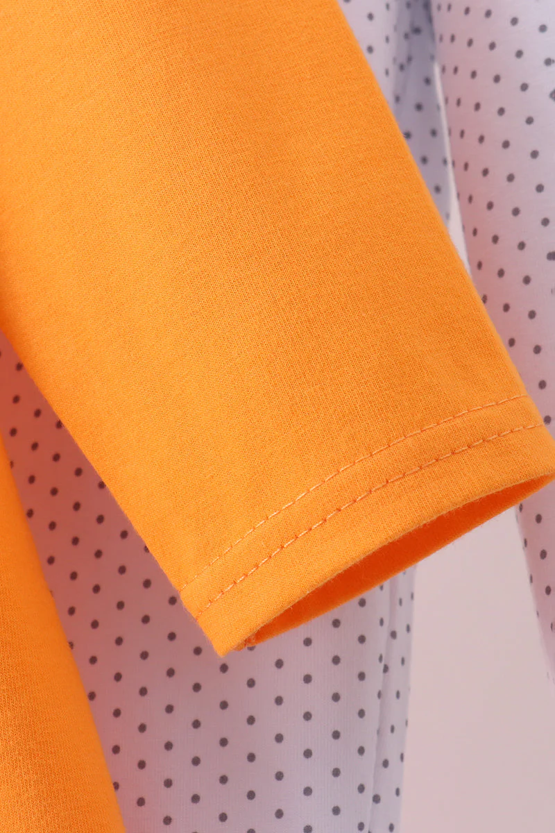 Premium Orange Tennessee puppy football embroidery pants set - Image 6