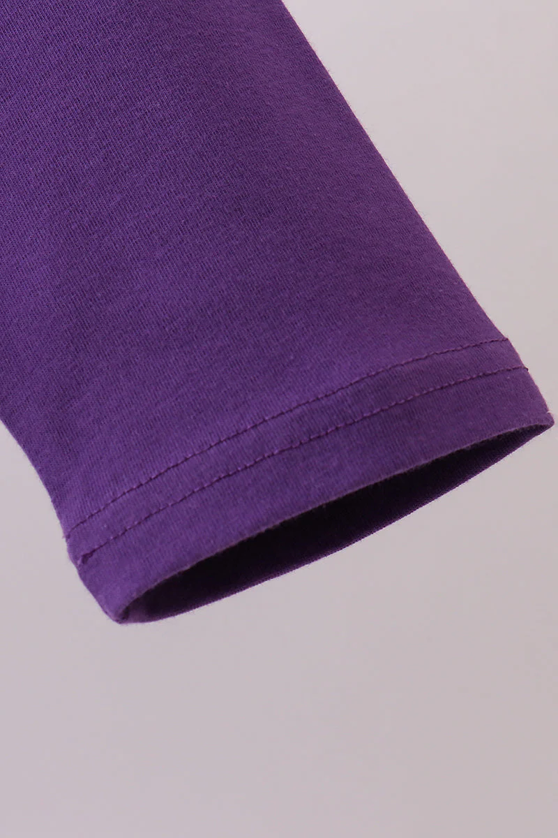 Premium Purple LSU tiger applique top - Image 4