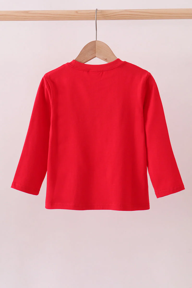Premium Red Georgia bulldog embroidery top - Image 5