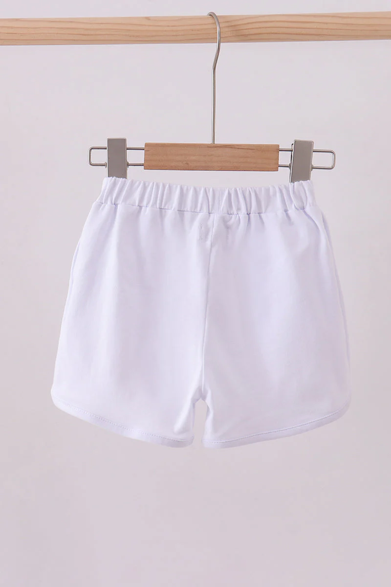 Premium White bow shorts - Image 5