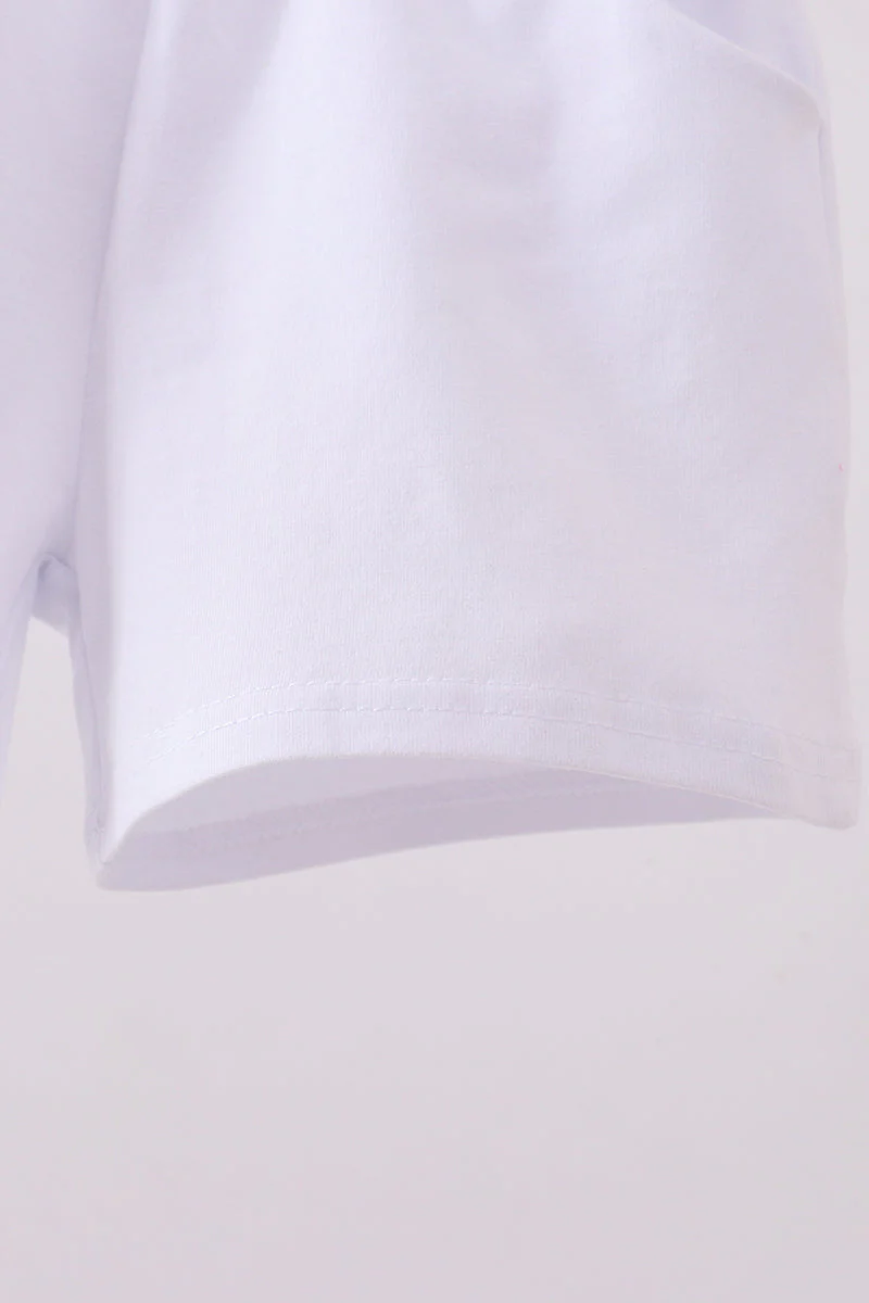 Premium White shorts - Image 3
