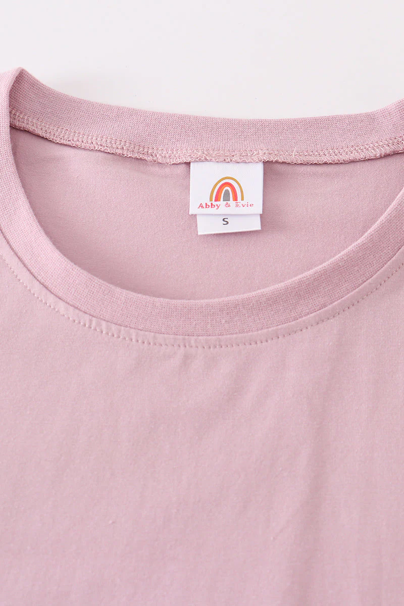 Purple blank basic t-shirt Adult Kids and baby bubble - Image 13