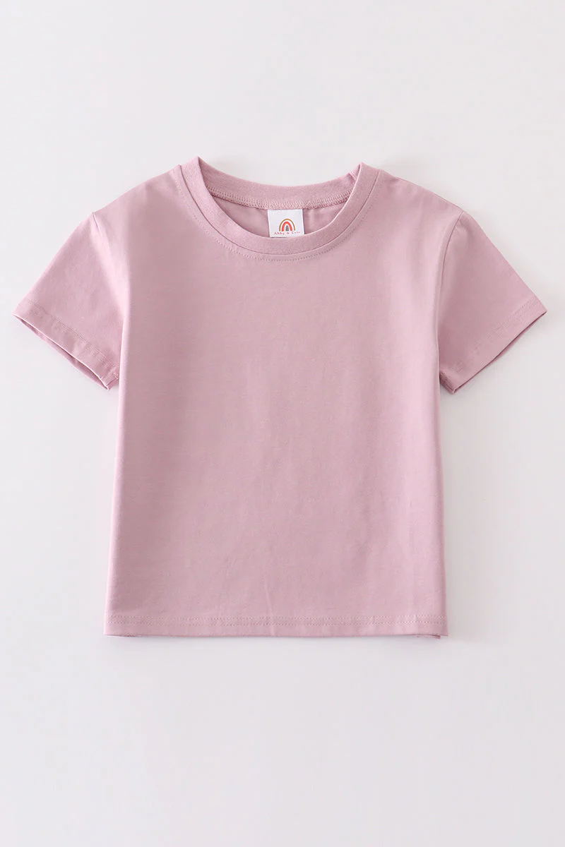 Purple blank basic t-shirt Adult Kids and baby bubble - Image 7