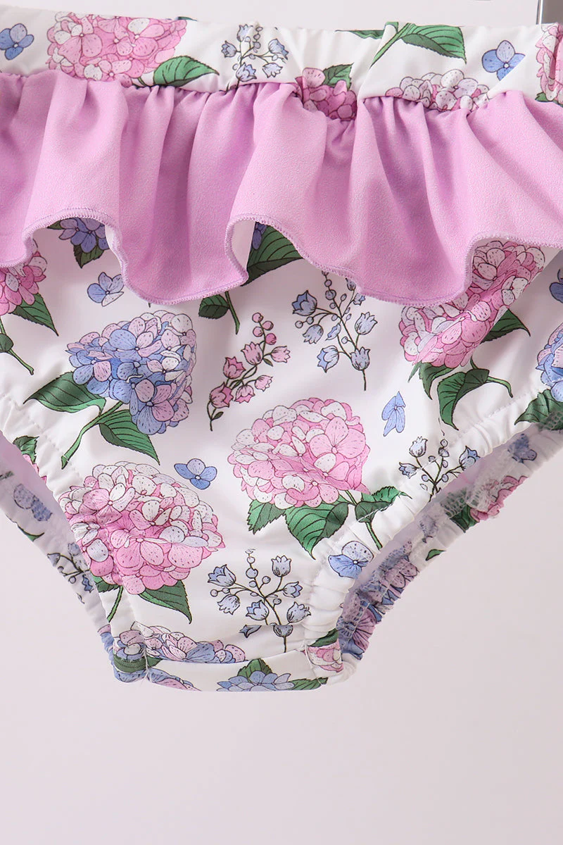 Purple Hydrangea UPF Swim Set - Image 3