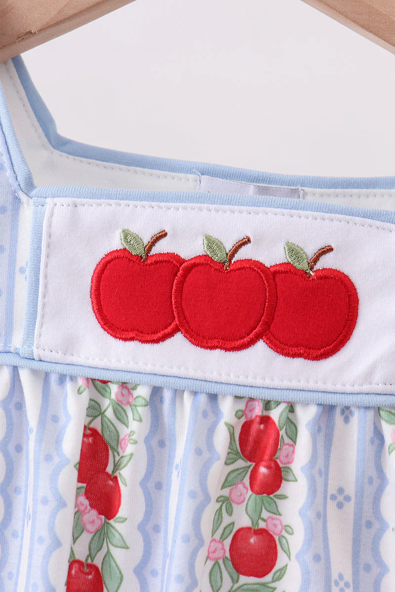 Red Apple Applique Bubble - Image 2