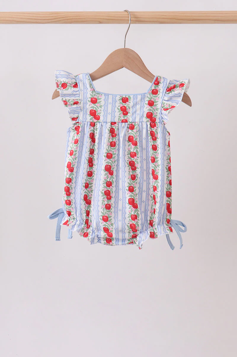 Red Apple Applique Bubble - Image 5