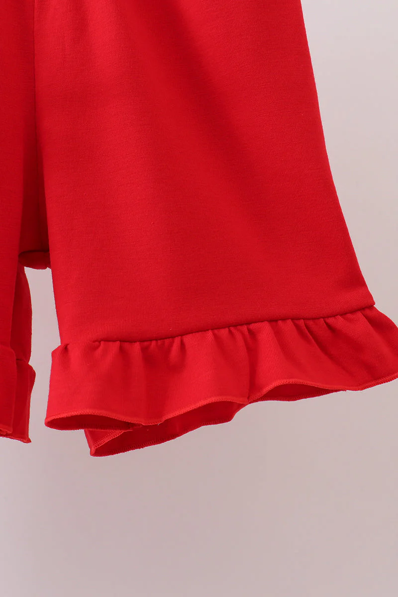 Red Apple Embroidered Set - Image 4