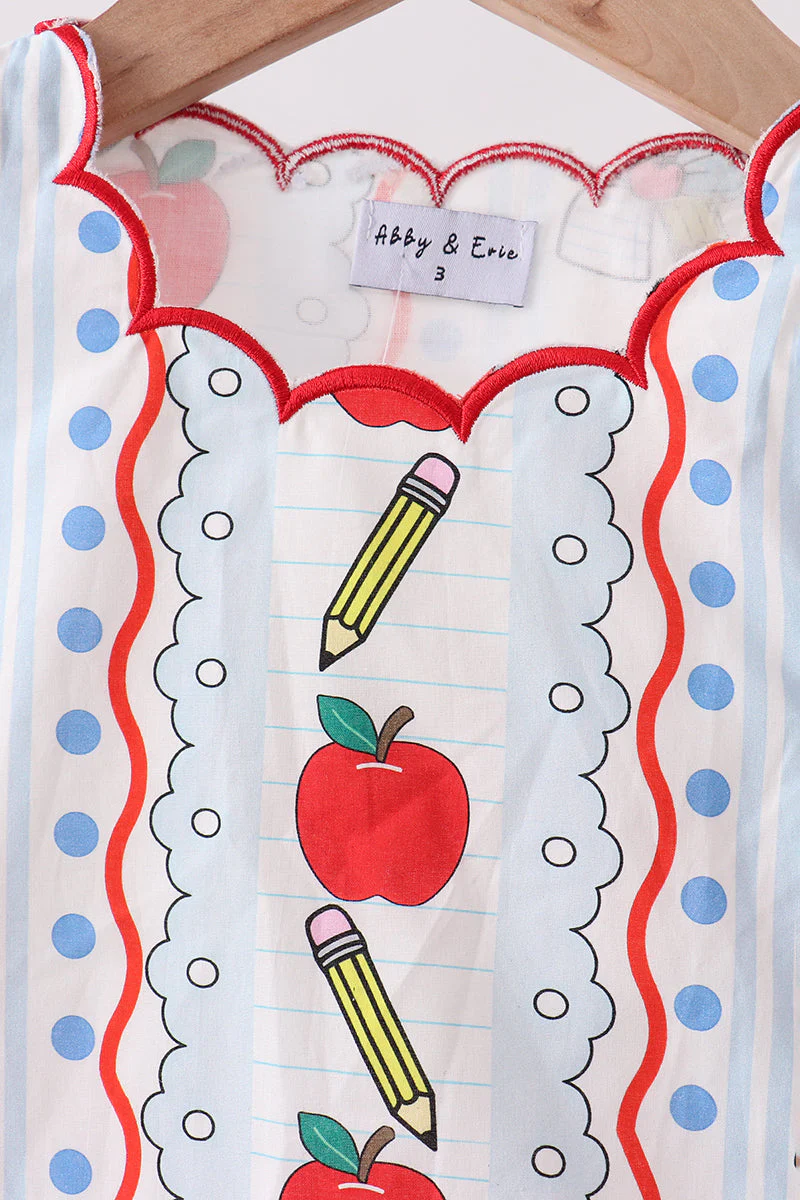 Red Apple Pencil Dress - Image 2