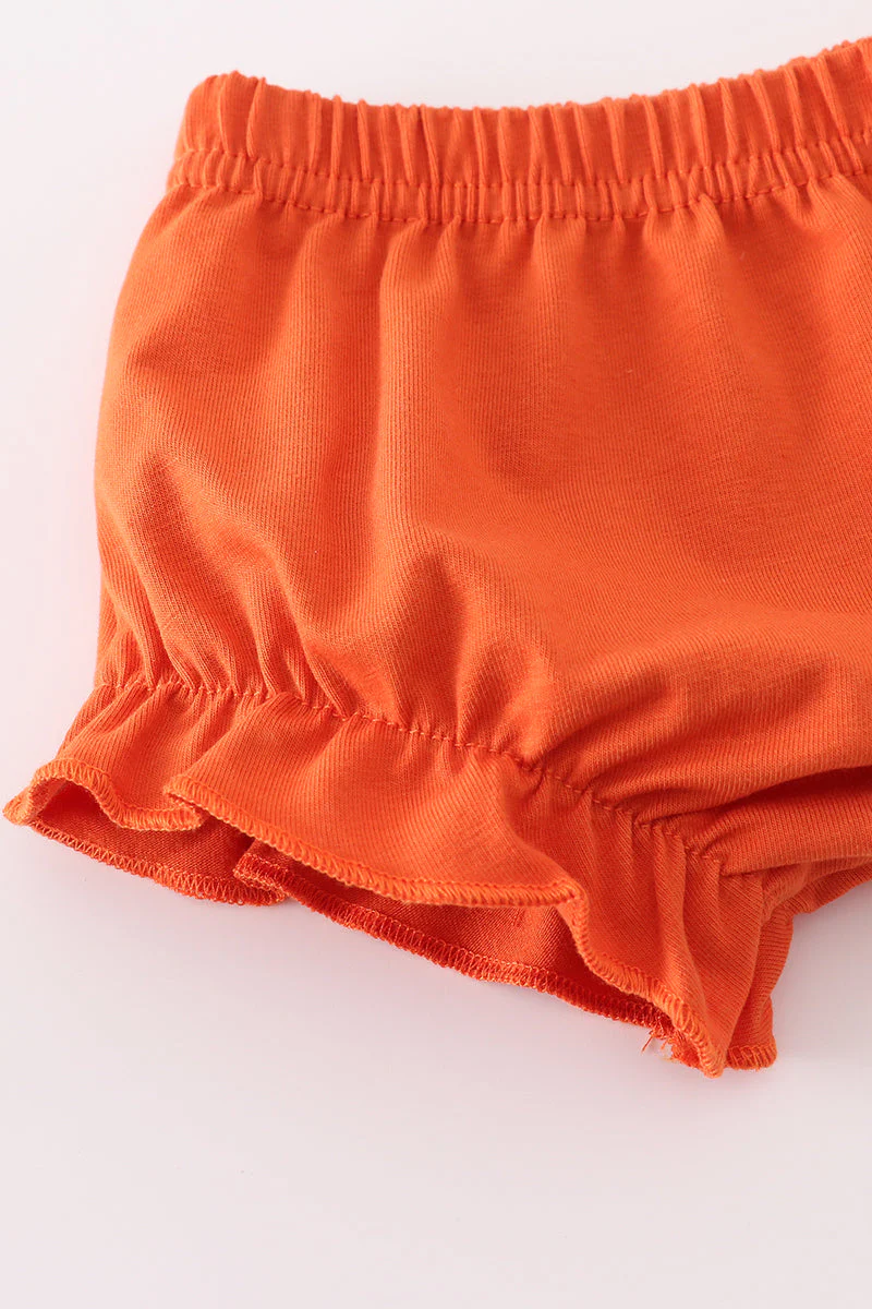 Rust isaiah embroidery bloomer set - Image 4
