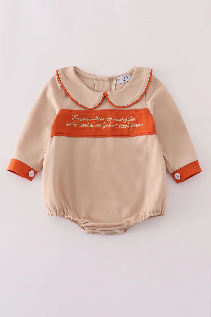 Rust isaiah embroidery bubble