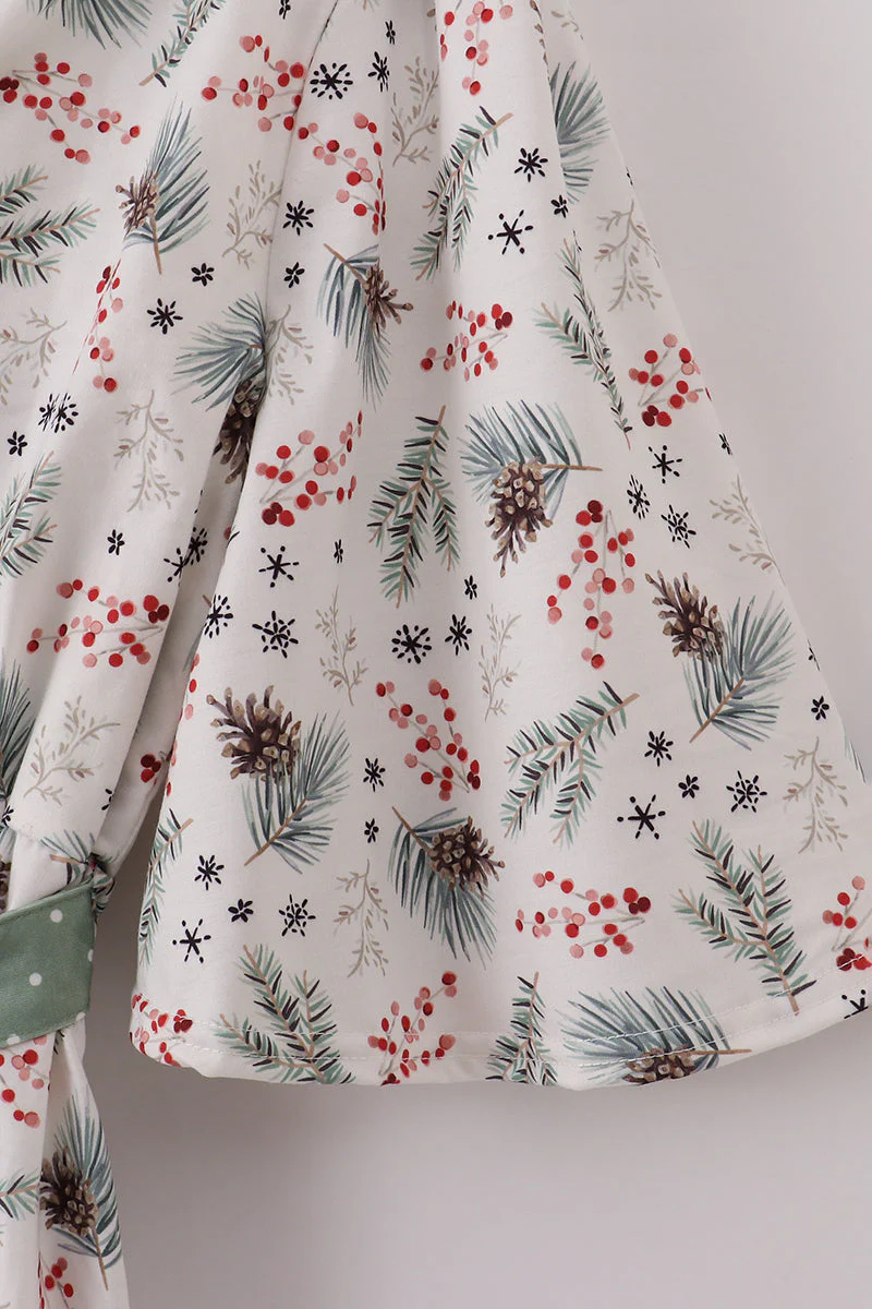 Sage bow tie mom dress - Image 3