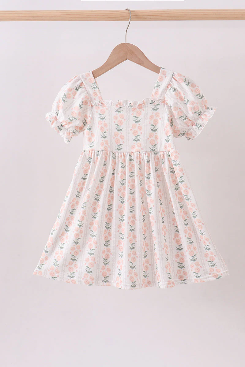 Sage floral mom&me dress