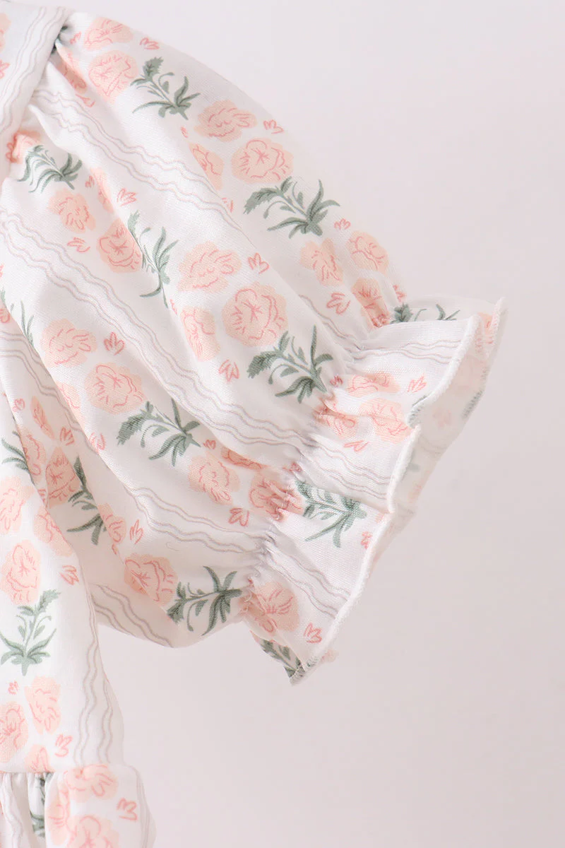Sage floral mom&me dress - Image 5