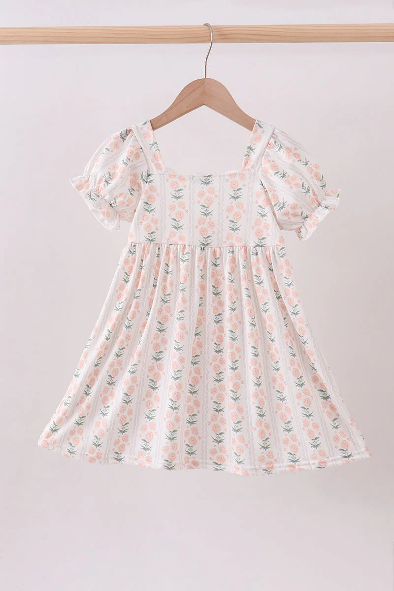 Sage floral mom&me dress - Image 6