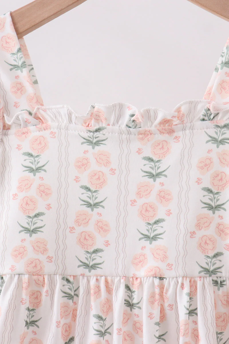 Sage floral mom&me dress - Image 7