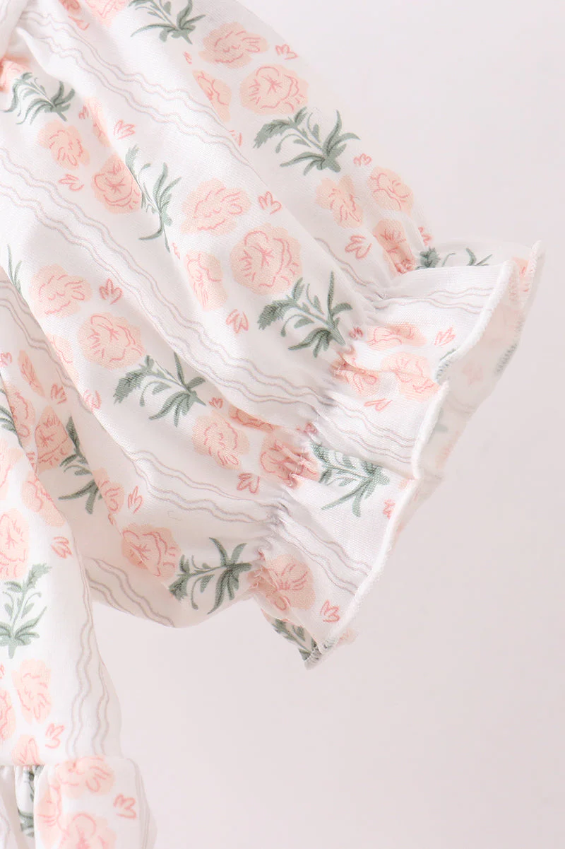 Sage floral mom&me dress - Image 9