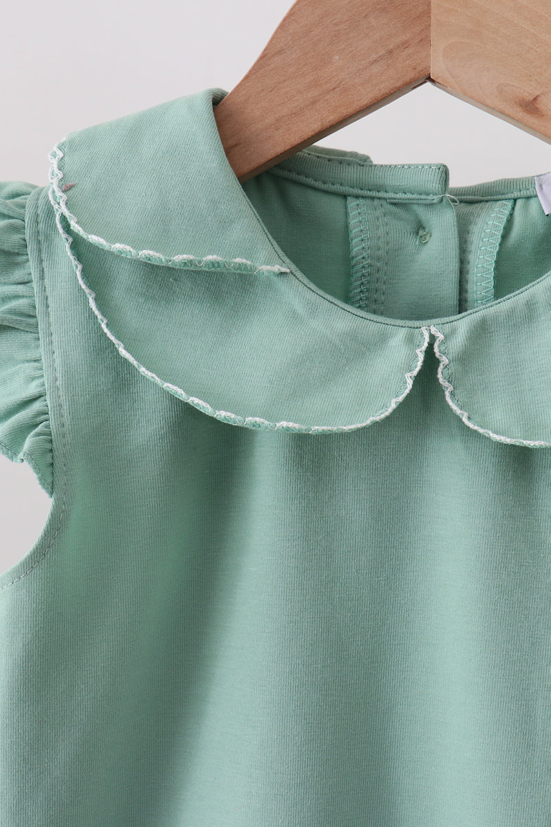 Sage Floral Skirt Set - Image 2