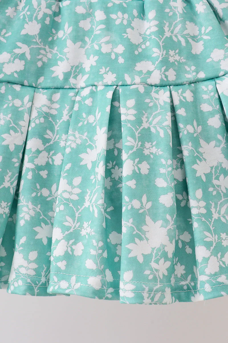 Sage Floral Skirt Set - Image 3