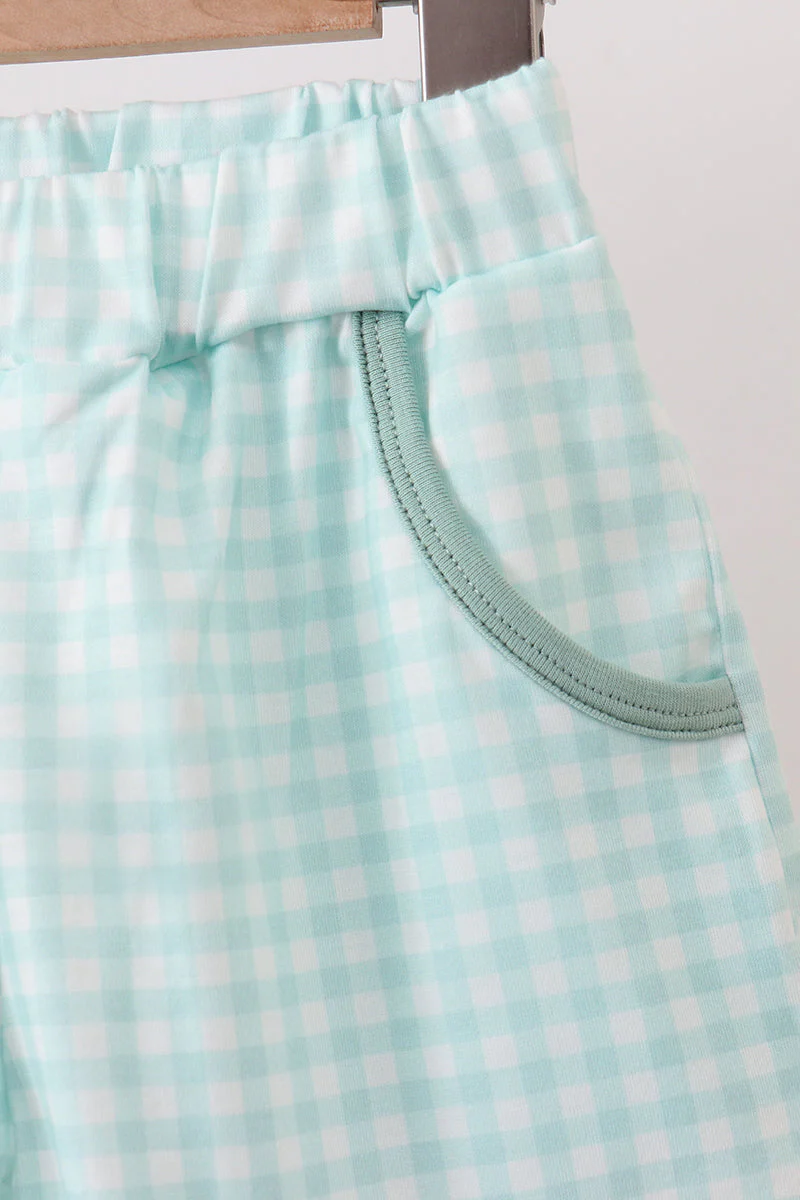 Sage Plaid Set - Image 2