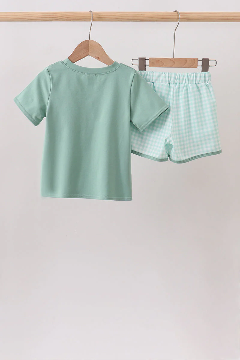 Sage Plaid Set - Image 5