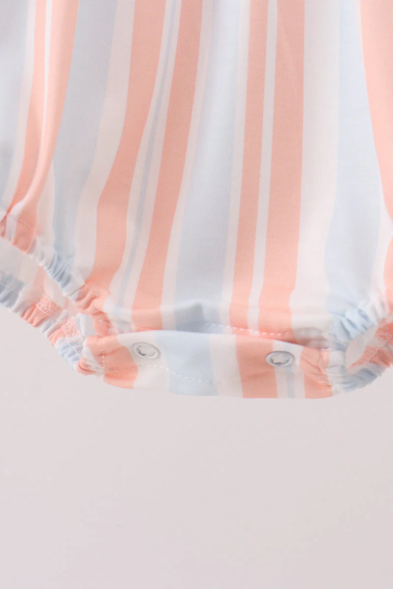 Seashell Stripe Appliqué Bubble - Image 3