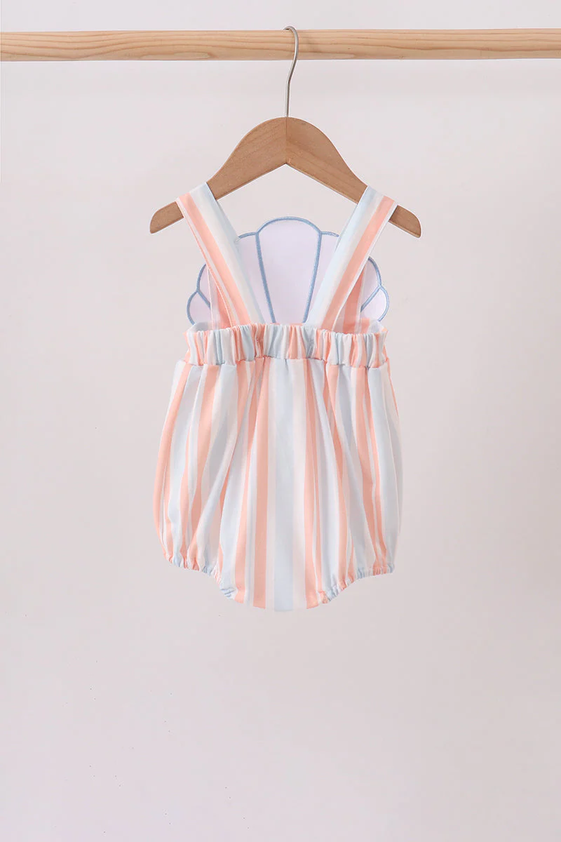 Seashell Stripe Appliqué Bubble - Image 5