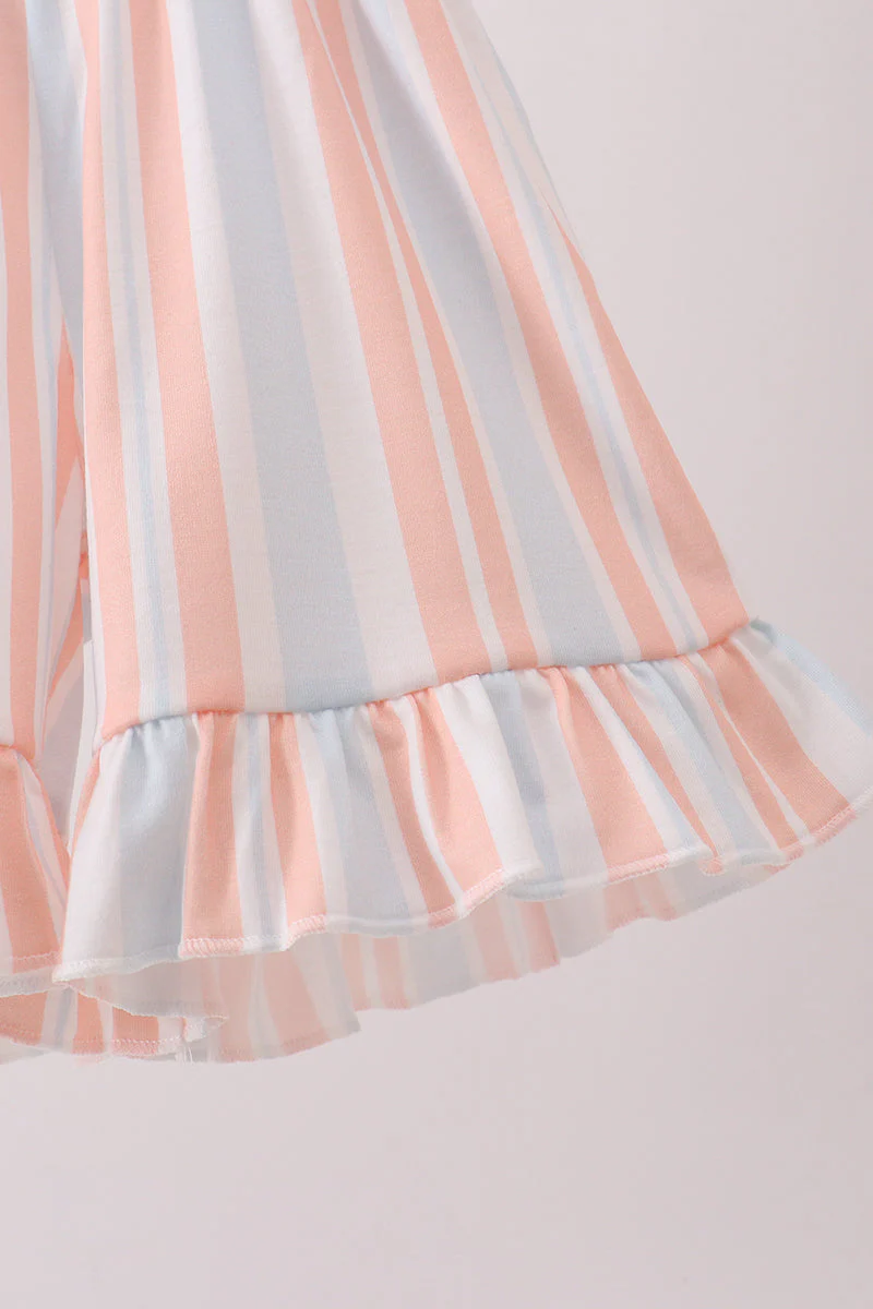 Seashell Stripe Appliqué Jumpsuit - Image 2