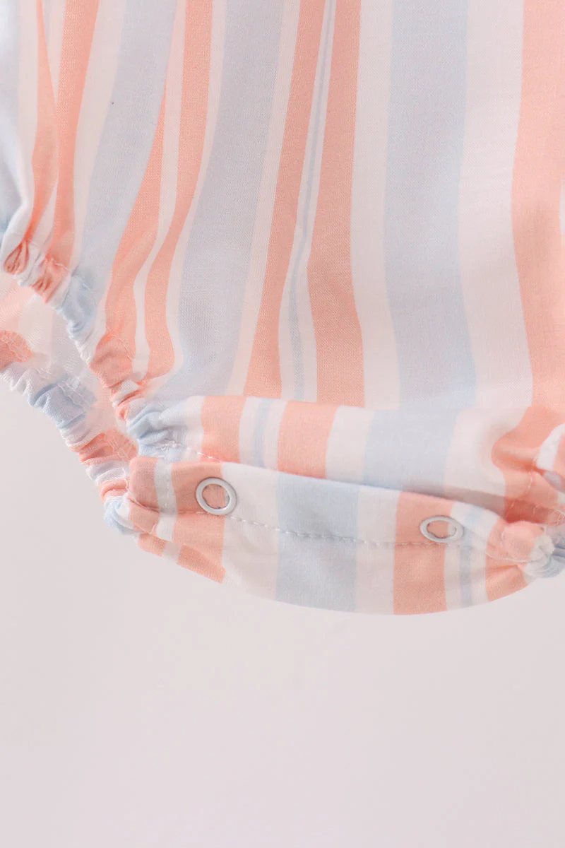 Seashell Stripe Embroidered Bubble - Image 3