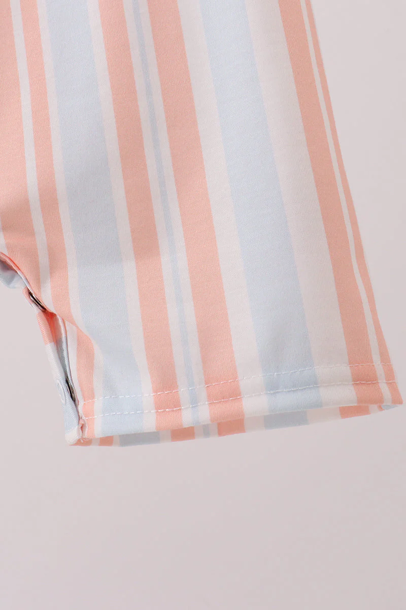 Seashell Stripe Embroidered Jon Jon - Image 4